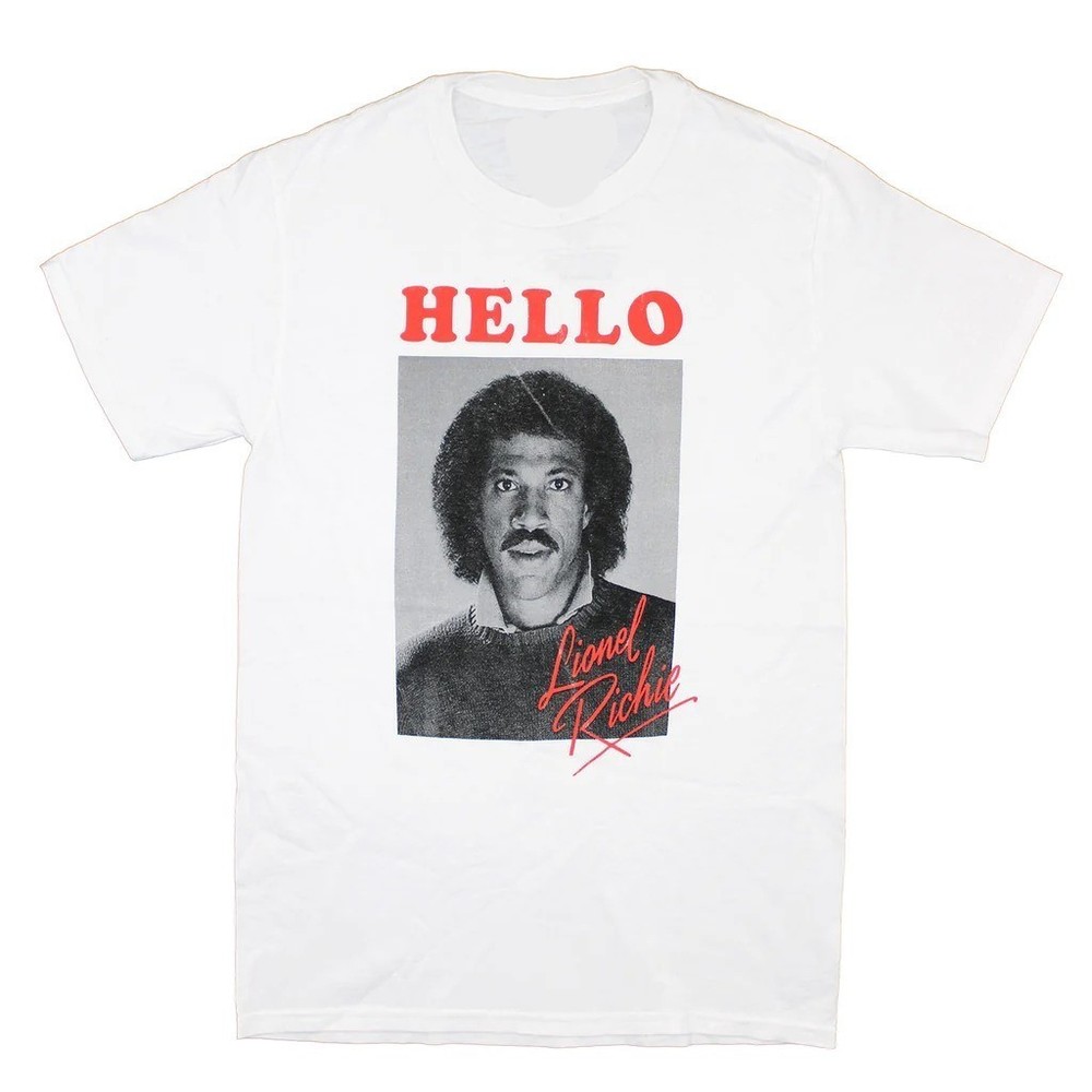 Lionel Richie Hello T-shirt Gift For Fan Unisex